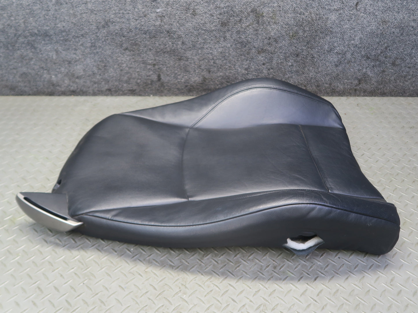 03-08 BMW E85 Z4 Front Right Seat Upper Backrest Leather Cushion OEM