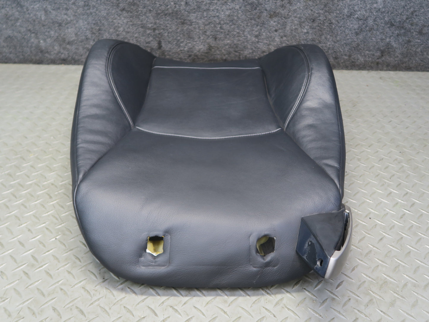 03-08 BMW E85 Z4 Front Right Seat Upper Backrest Leather Cushion OEM