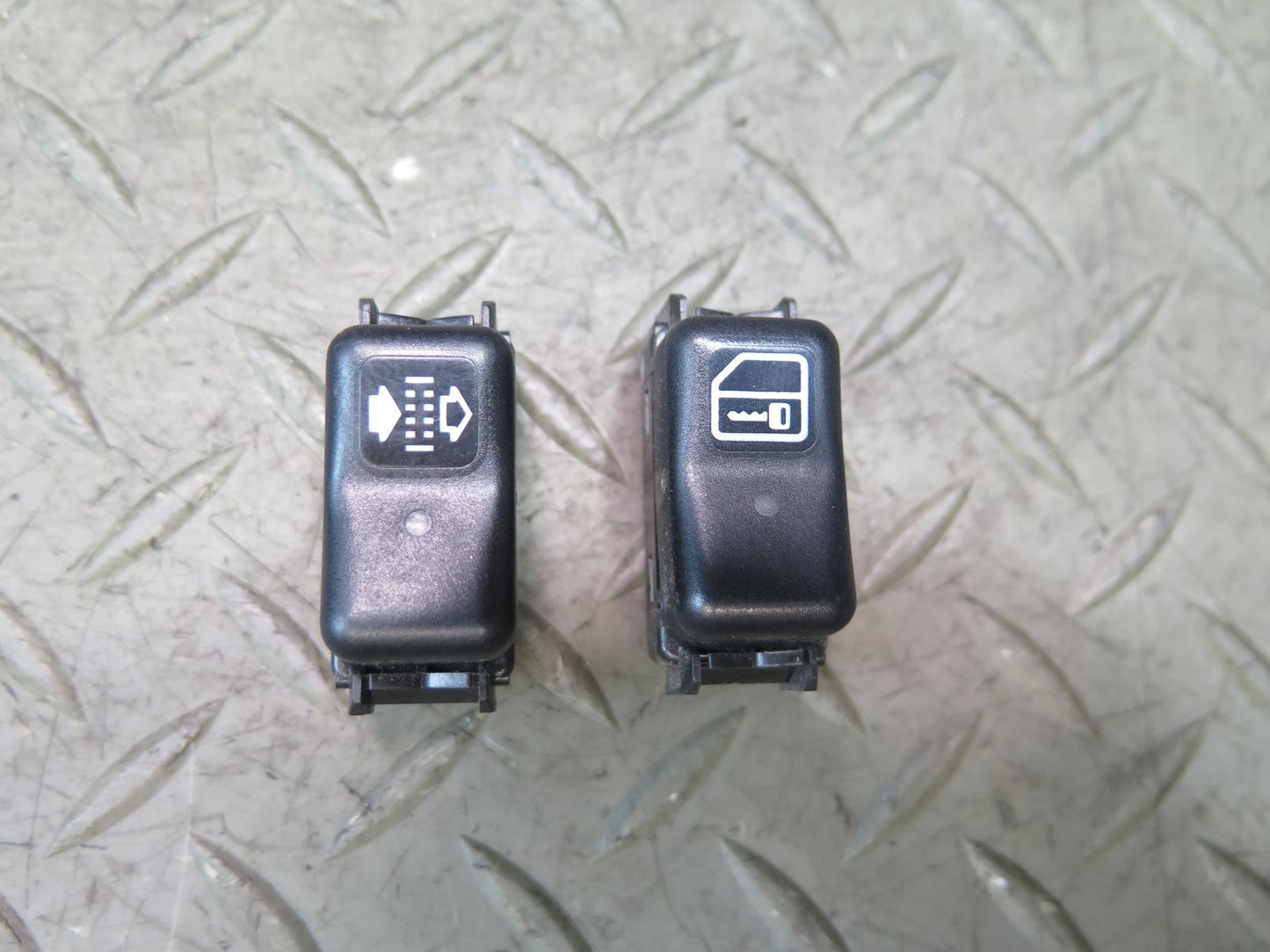 94-99 Mercedes W140 S500 15pcs Window Trunk Door Hazard Mirror Switch Set OEM