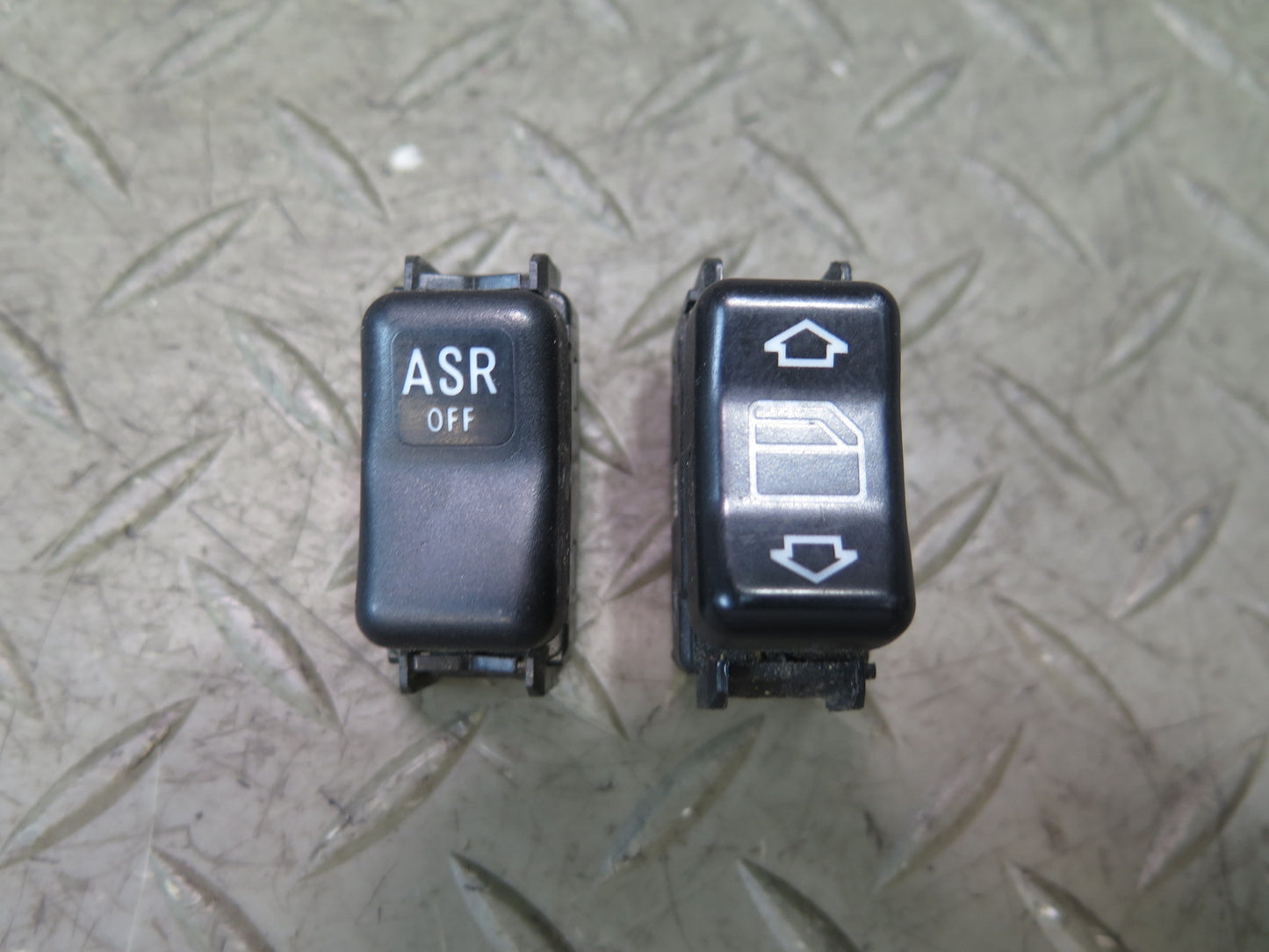 94-99 Mercedes W140 S500 15pcs Window Trunk Door Hazard Mirror Switch Set OEM
