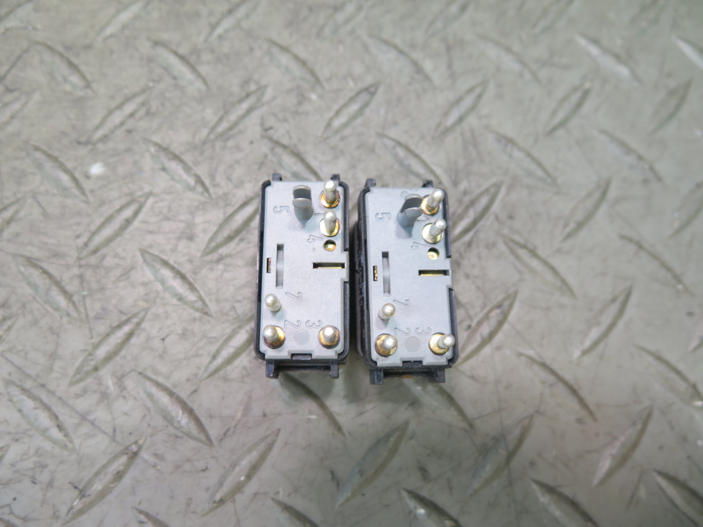94-99 Mercedes W140 S500 15pcs Window Trunk Door Hazard Mirror Switch Set OEM