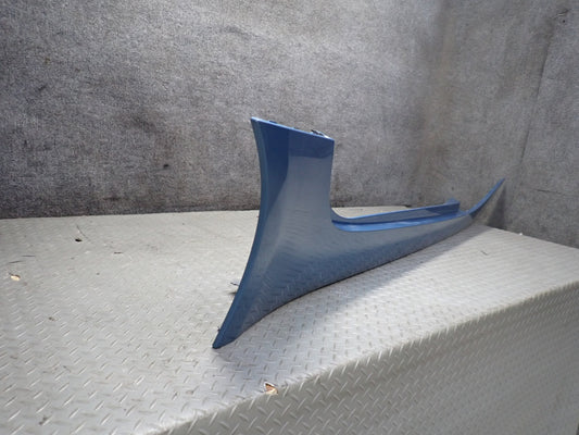 03-08 BMW E85 Z4 Left & Right Side Skirt Rocker Panel Molding Blue Set OEM