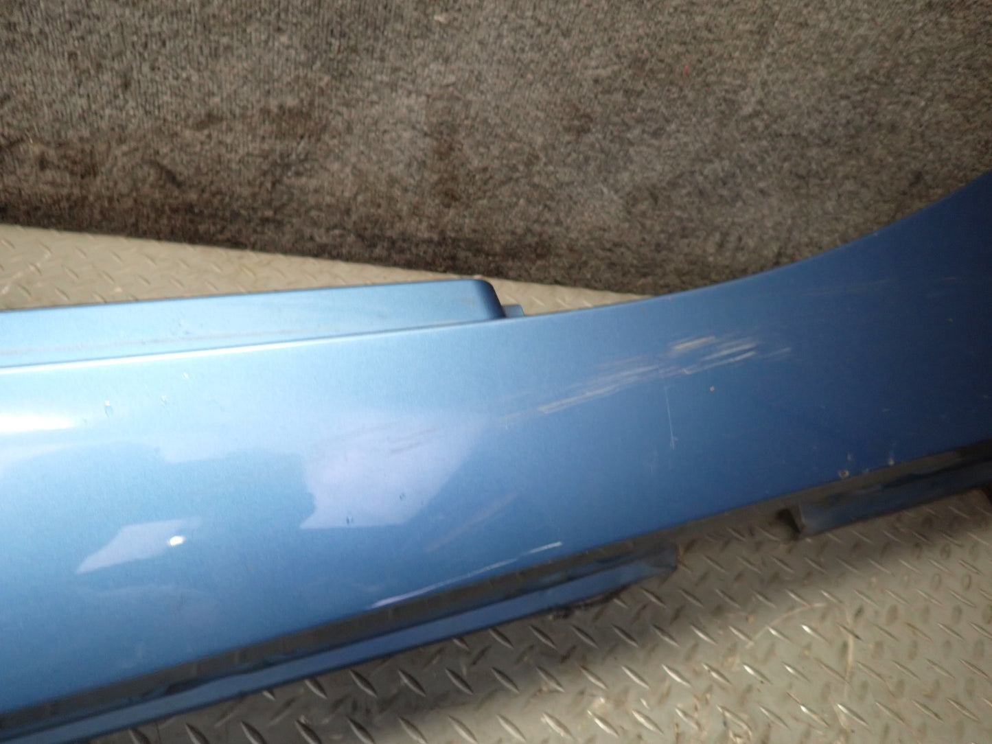 03-08 BMW E85 Z4 Left & Right Side Skirt Rocker Panel Molding Blue Set OEM