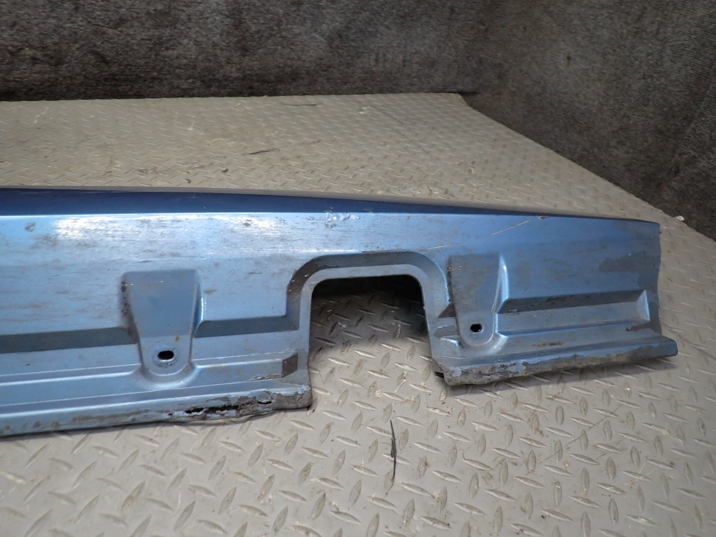 03-08 BMW E85 Z4 Left & Right Side Skirt Rocker Panel Molding Blue Set OEM