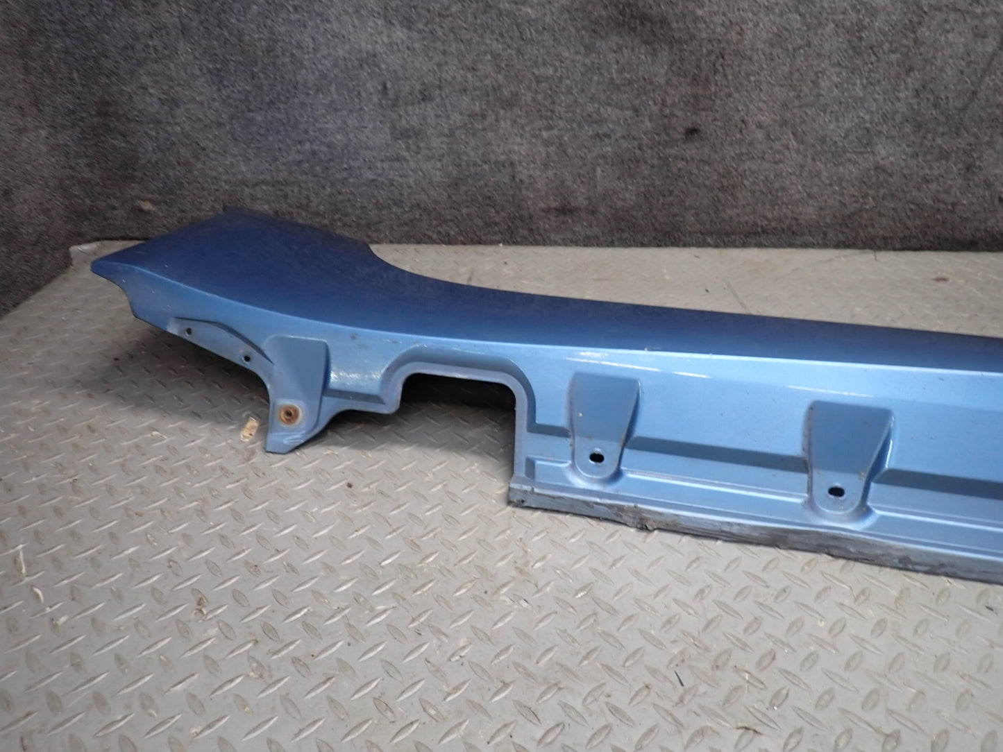 03-08 BMW E85 Z4 Left & Right Side Skirt Rocker Panel Molding Blue Set OEM