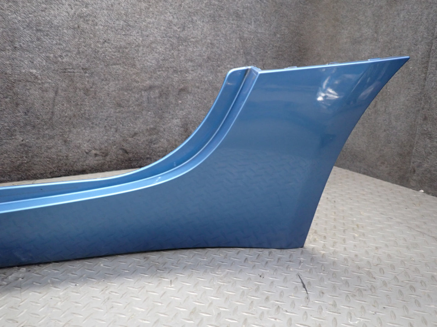 03-08 BMW E85 Z4 Left & Right Side Skirt Rocker Panel Molding Blue Set OEM