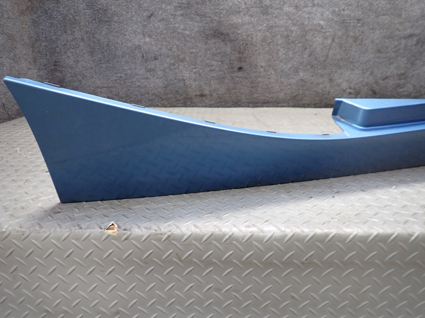 03-08 BMW E85 Z4 Left & Right Side Skirt Rocker Panel Molding Blue Set OEM