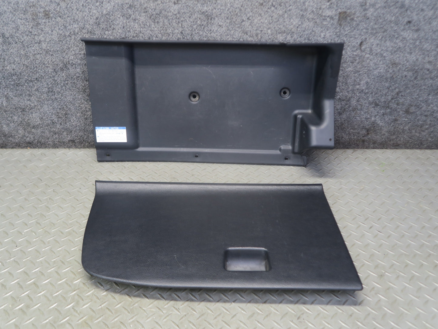 00-05 Toyota MR2 Spyder ZZW30L Rear Left Compartment Storage Trim Set OEM