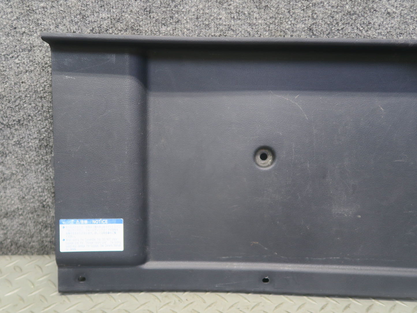 00-05 Toyota MR2 Spyder ZZW30L Rear Left Compartment Storage Trim Set OEM