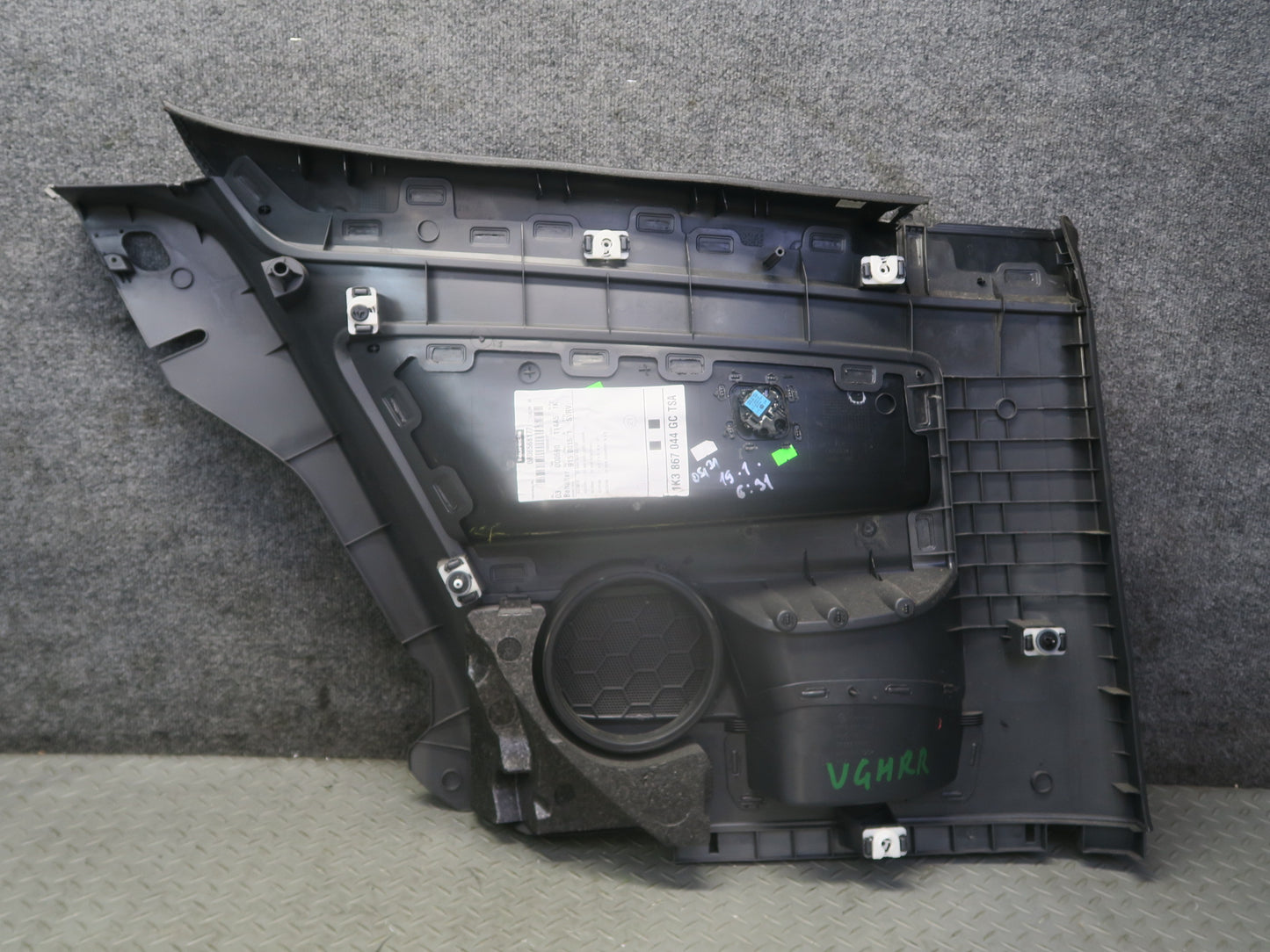 06-09 VW Golf MK5 R32 2DOOR Set of 2 Rear Quarter Interior Trim Cover Panel OEM