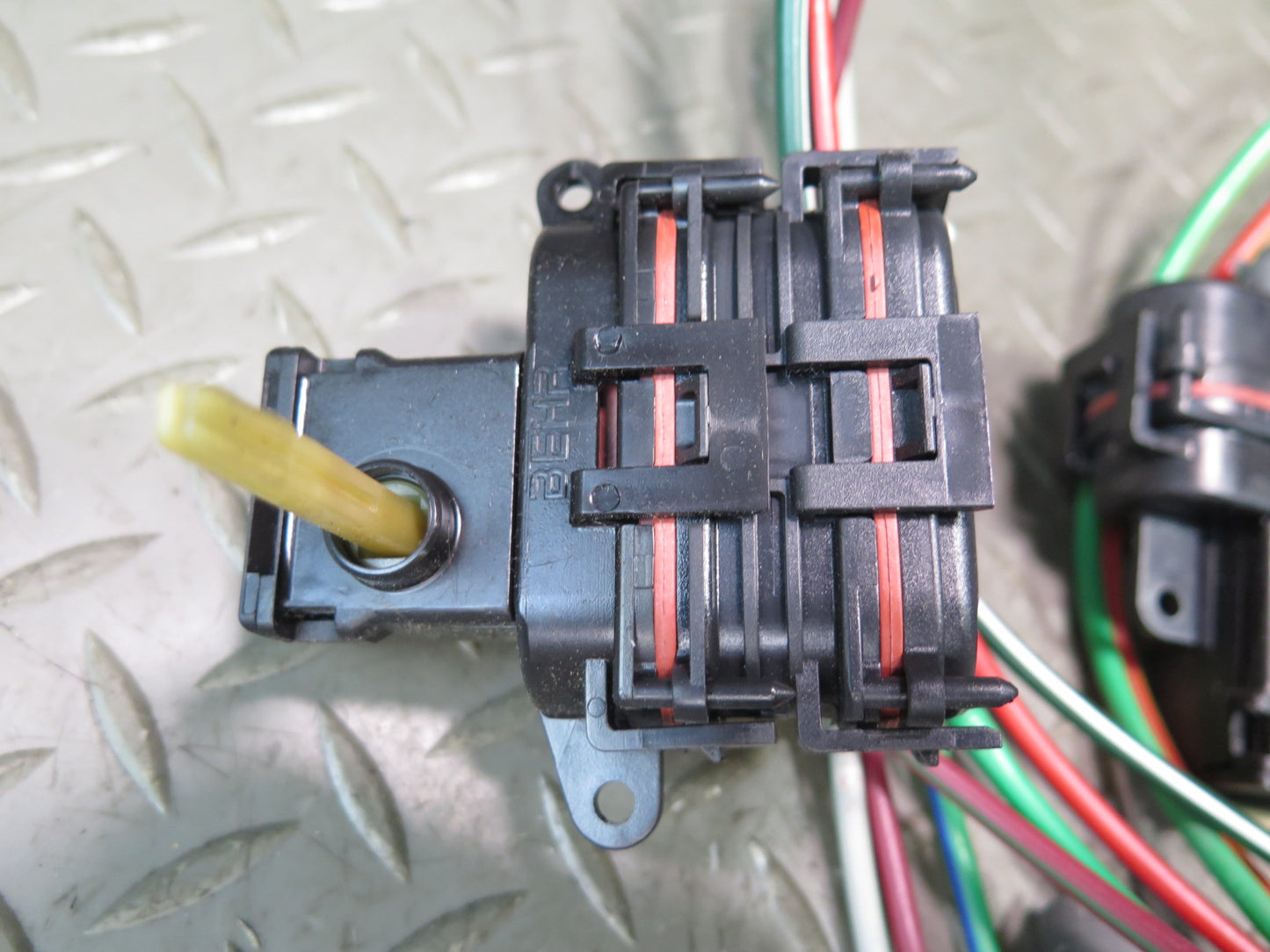 94-99 Mercedes W140 S500 A/C Heater Flap Door Actuator Motor w Valve Block OEM