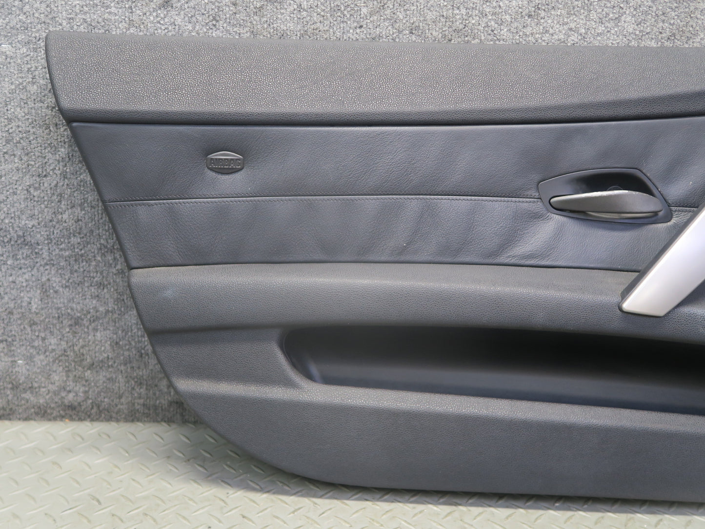 03-05 BMW E85 Z4 Set of 2 Left & Right Door Interior Trim Panel Black OEM