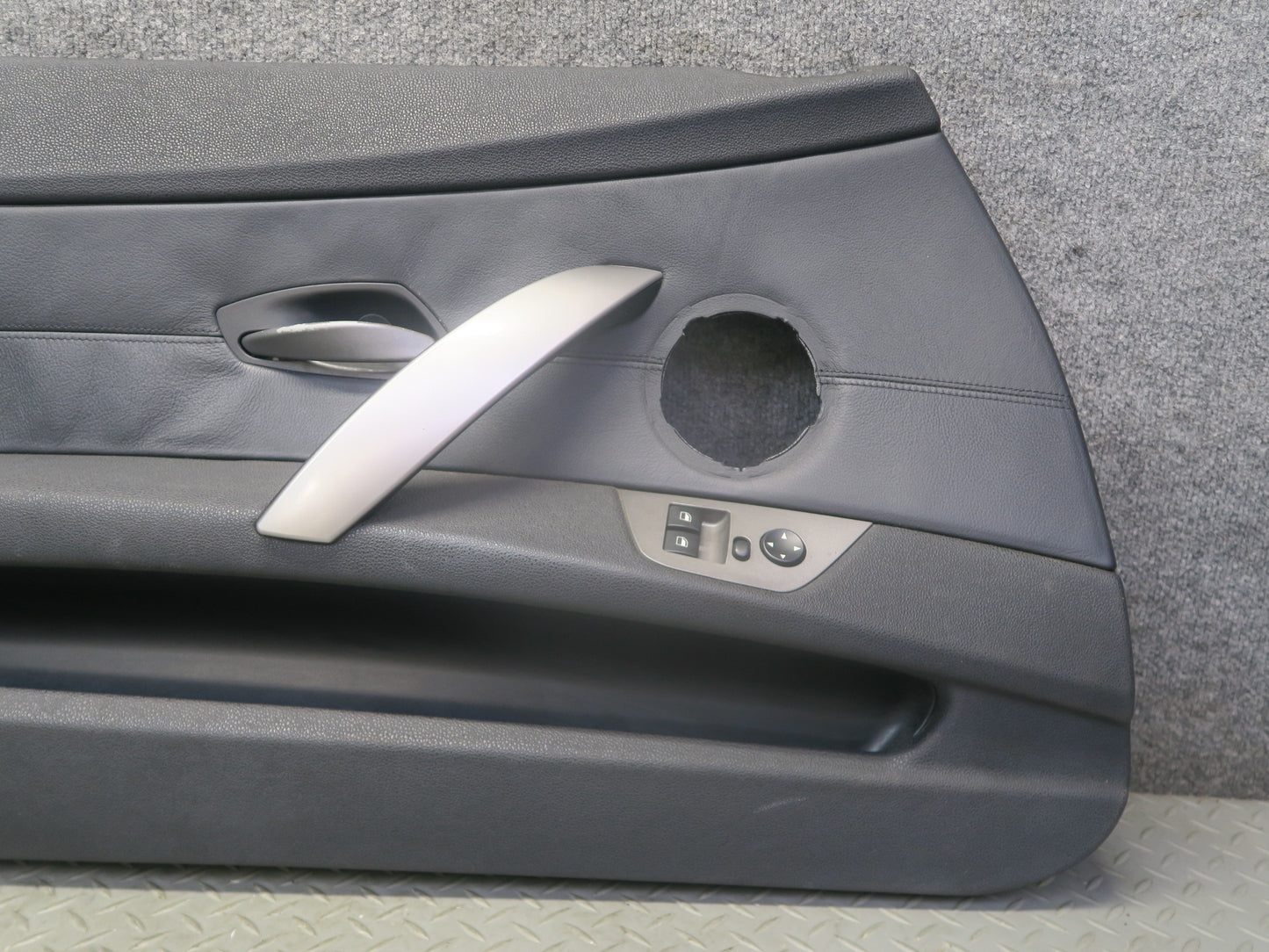 03-05 BMW E85 Z4 Set of 2 Left & Right Door Interior Trim Panel Black OEM