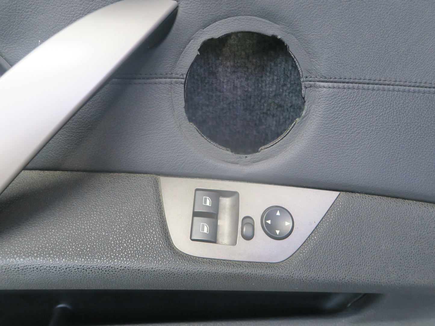 03-05 BMW E85 Z4 Set of 2 Left & Right Door Interior Trim Panel Black OEM