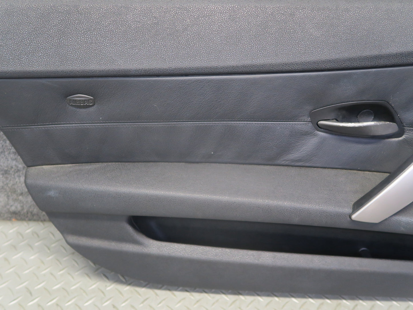 03-05 BMW E85 Z4 Set of 2 Left & Right Door Interior Trim Panel Black OEM