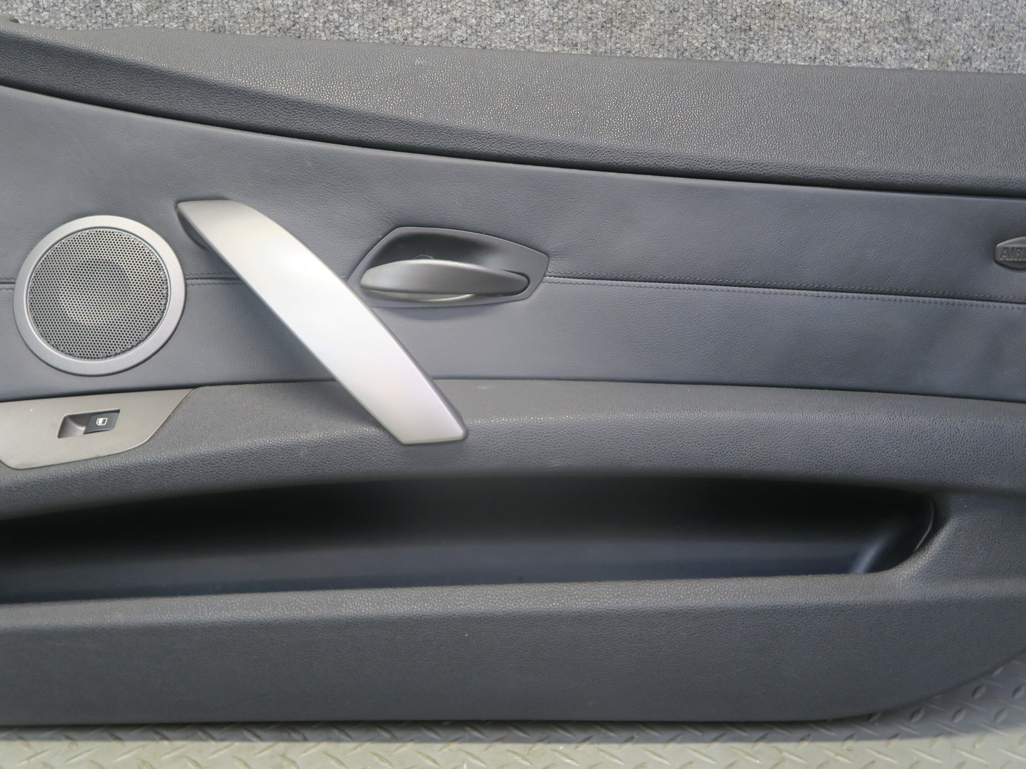 03-05 BMW E85 Z4 Set of 2 Left & Right Door Interior Trim Panel Black OEM