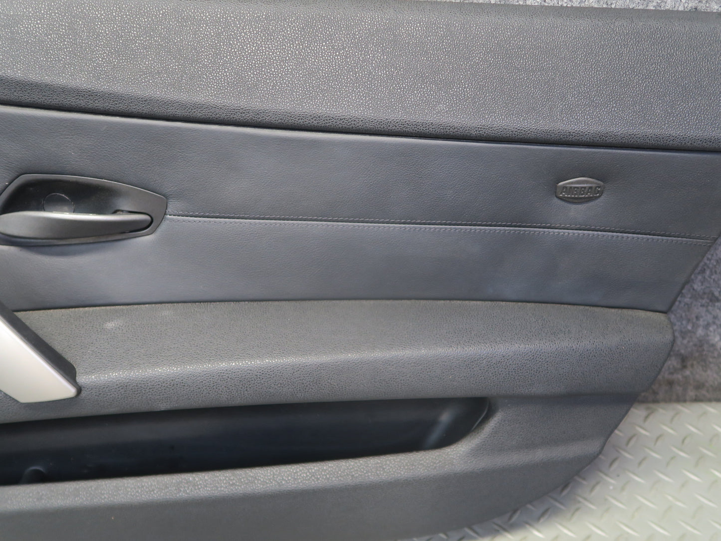 03-05 BMW E85 Z4 Set of 2 Left & Right Door Interior Trim Panel Black OEM
