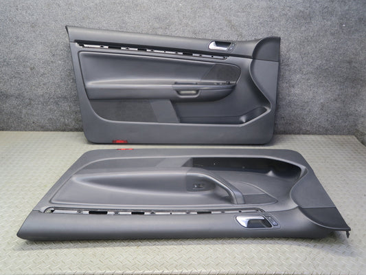 06-09 VW Golf MK5 R32 2DOOR Left & Right Door Interior Trim Cover Panel Set OEM