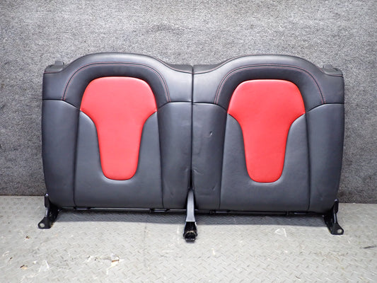 11-15 Audi TTS 8J Coupe Front & Rear Leather Heated Sport Seat Set Magma RED