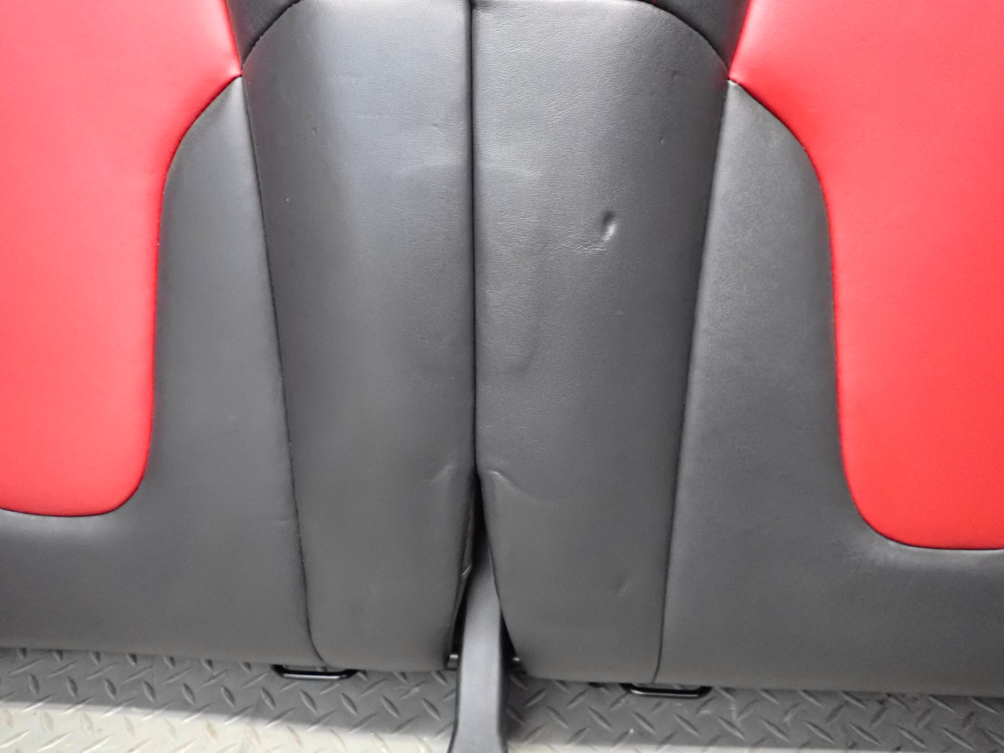 11-15 Audi TTS 8J Coupe Front & Rear Leather Heated Sport Seat Set Magma RED