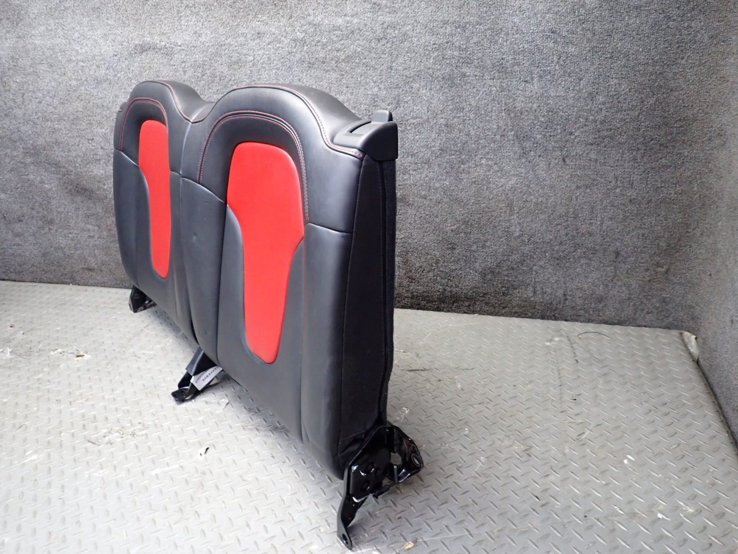 11-15 Audi TTS 8J Coupe Front & Rear Leather Heated Sport Seat Set Magma RED