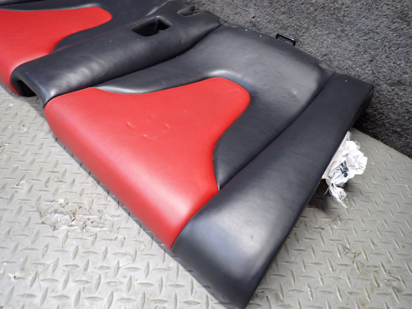 11-15 Audi TTS 8J Coupe Front & Rear Leather Heated Sport Seat Set Magma RED