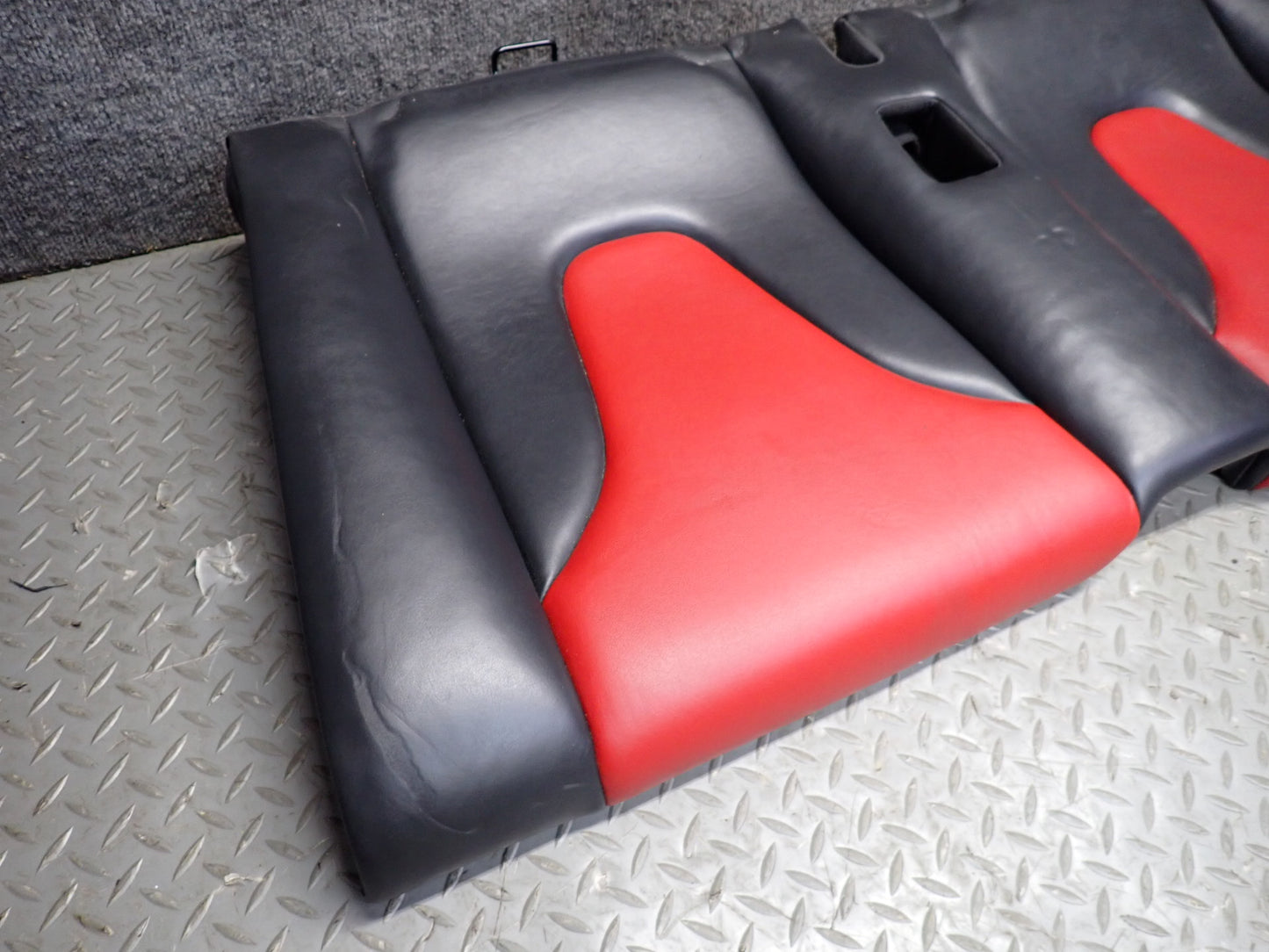 11-15 Audi TTS 8J Coupe Front & Rear Leather Heated Sport Seat Set Magma RED