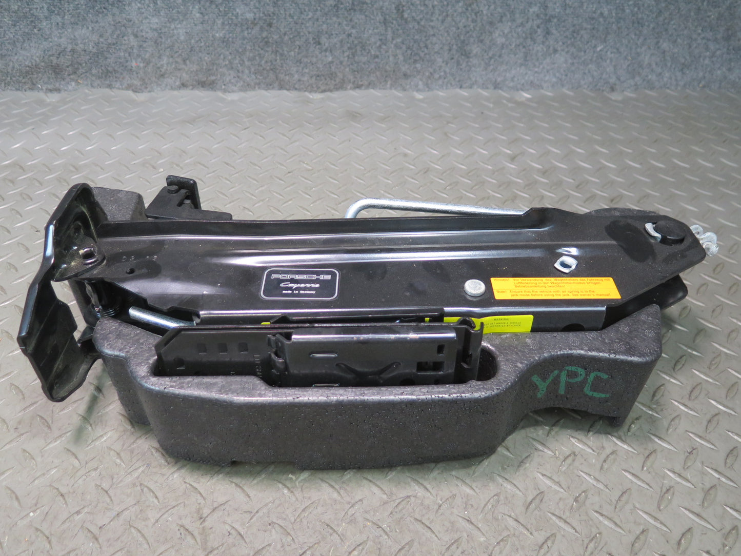 2011-2018 Porsche Cayenne 958 Rear Spare Tire Lift Jack Wrench Tool KIT Foam Set