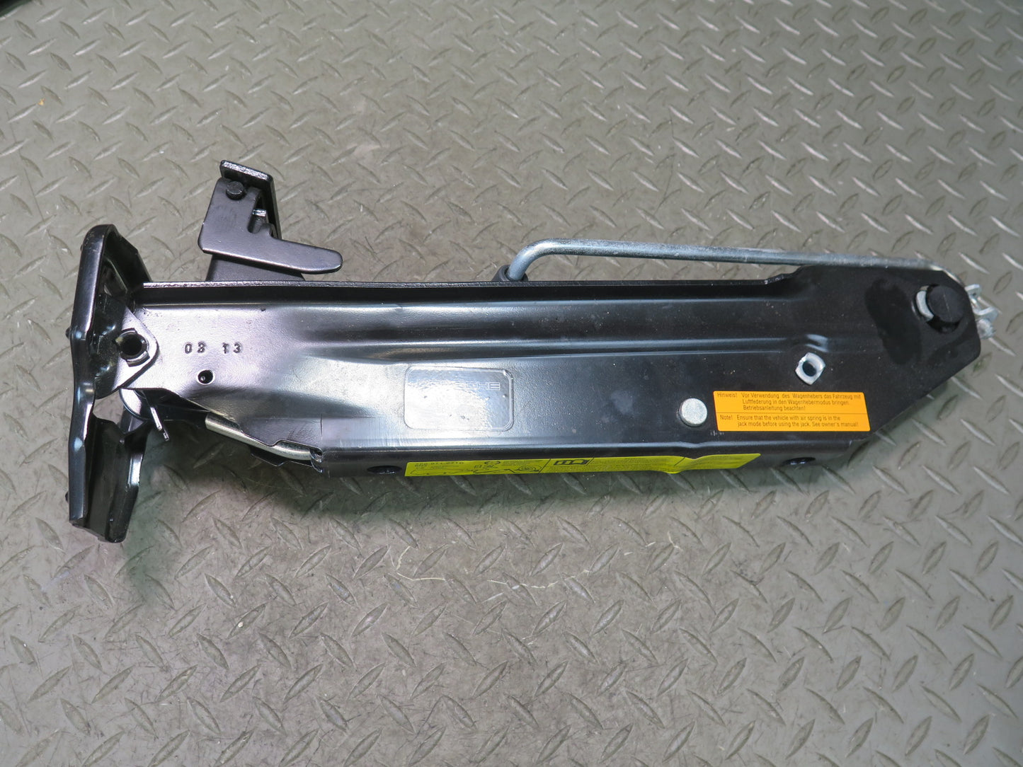 2011-2018 Porsche Cayenne 958 Rear Spare Tire Lift Jack Wrench Tool KIT Foam Set
