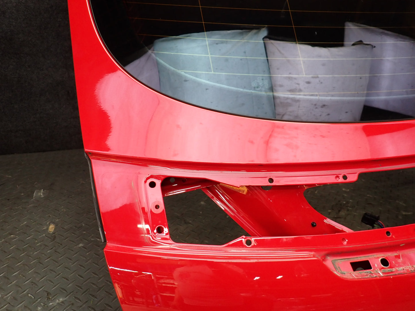 09-15 Audi TT S 8J Coupe Rear Trunk Lid Liftgate Tailgate Shell Panel w Glass