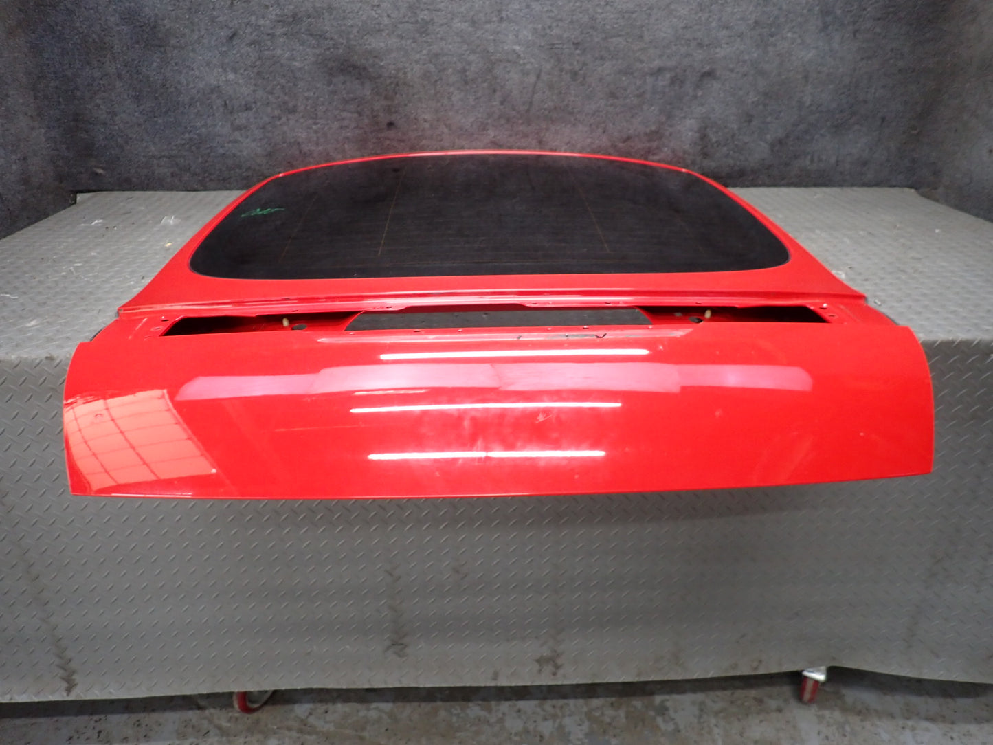 09-15 Audi TT S 8J Coupe Rear Trunk Lid Liftgate Tailgate Shell Panel w Glass