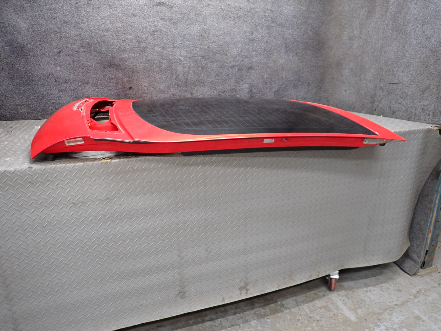 09-15 Audi TT S 8J Coupe Rear Trunk Lid Liftgate Tailgate Shell Panel w Glass