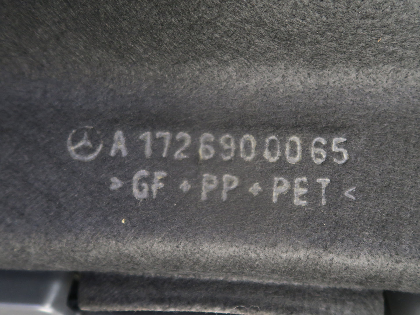 2012-2020 Mercedes R172 SLK SLC Rear Trunk Interior Cargo Luggage Cover 65K
