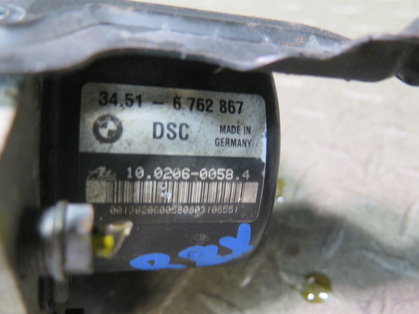 03-05 BMW E85 Z4 3.0L RWD Anti Lock Brake ABS DSC Pump Module 6762867 OEM