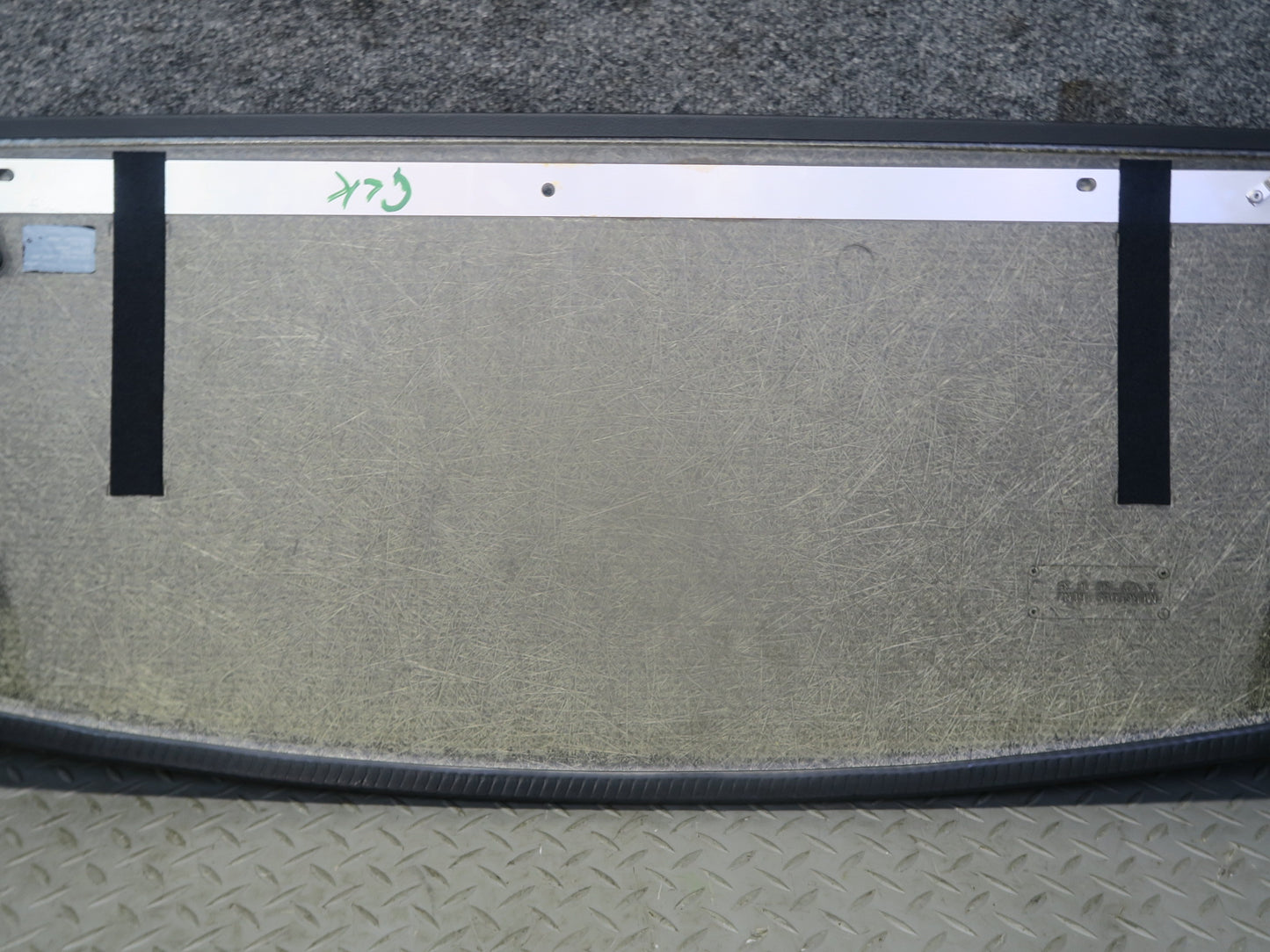 2012-2016 Mercedes R172 SLK Rear Deck Convertible TOP Cover Shelf Panel
