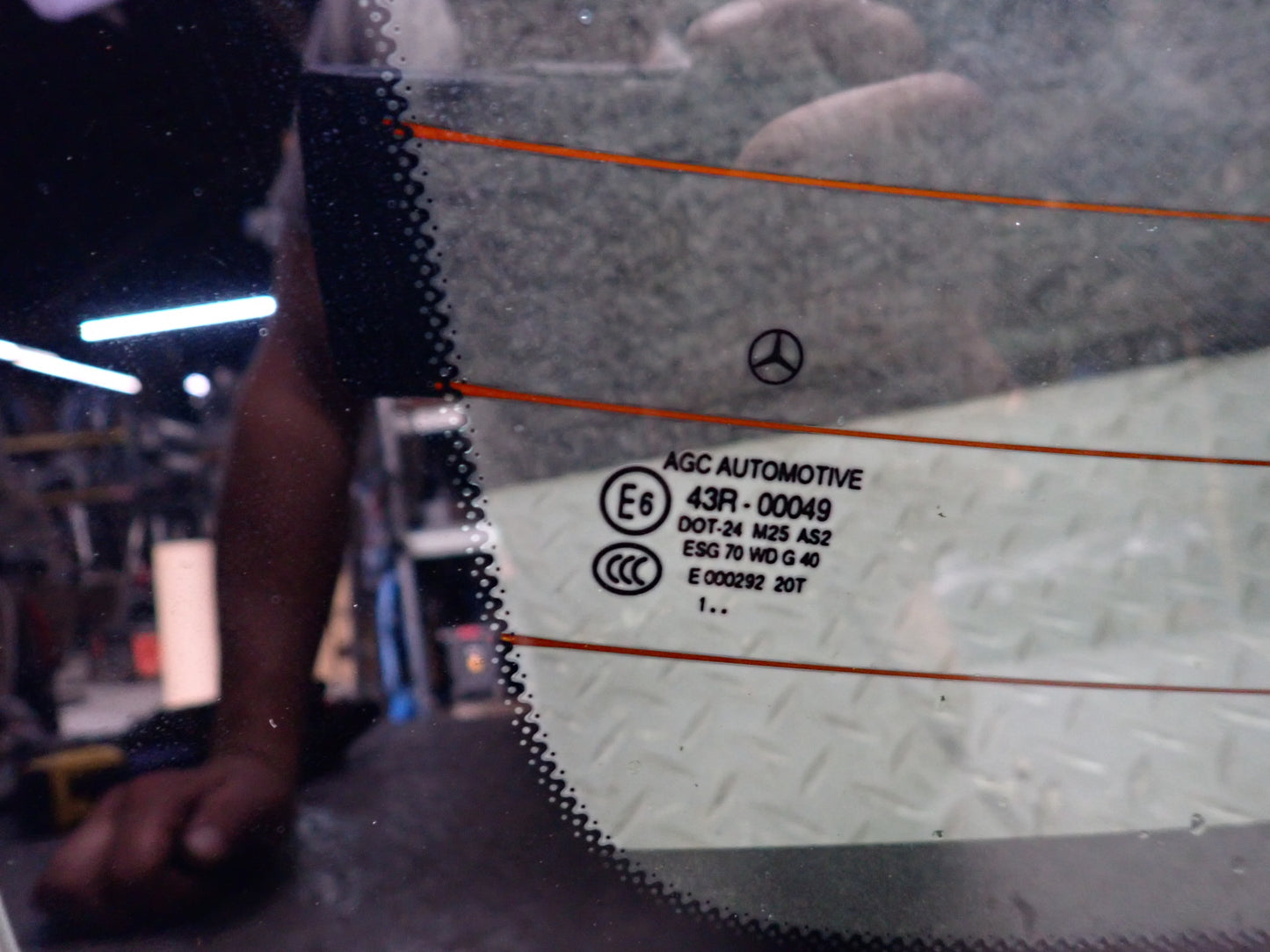 13-20 Mercedes R231 SL550 Rear Windshield Back Heated Glass Window OEM