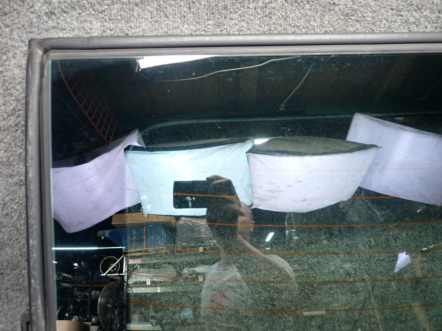13-20 Mercedes R231 SL550 Rear Windshield Back Heated Glass Window OEM