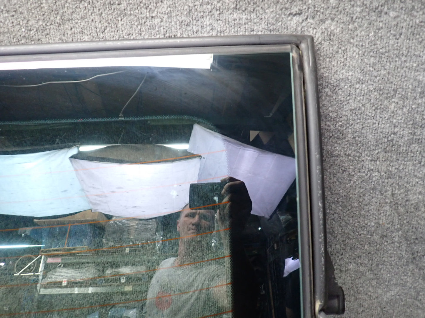 13-20 Mercedes R231 SL550 Rear Windshield Back Heated Glass Window OEM