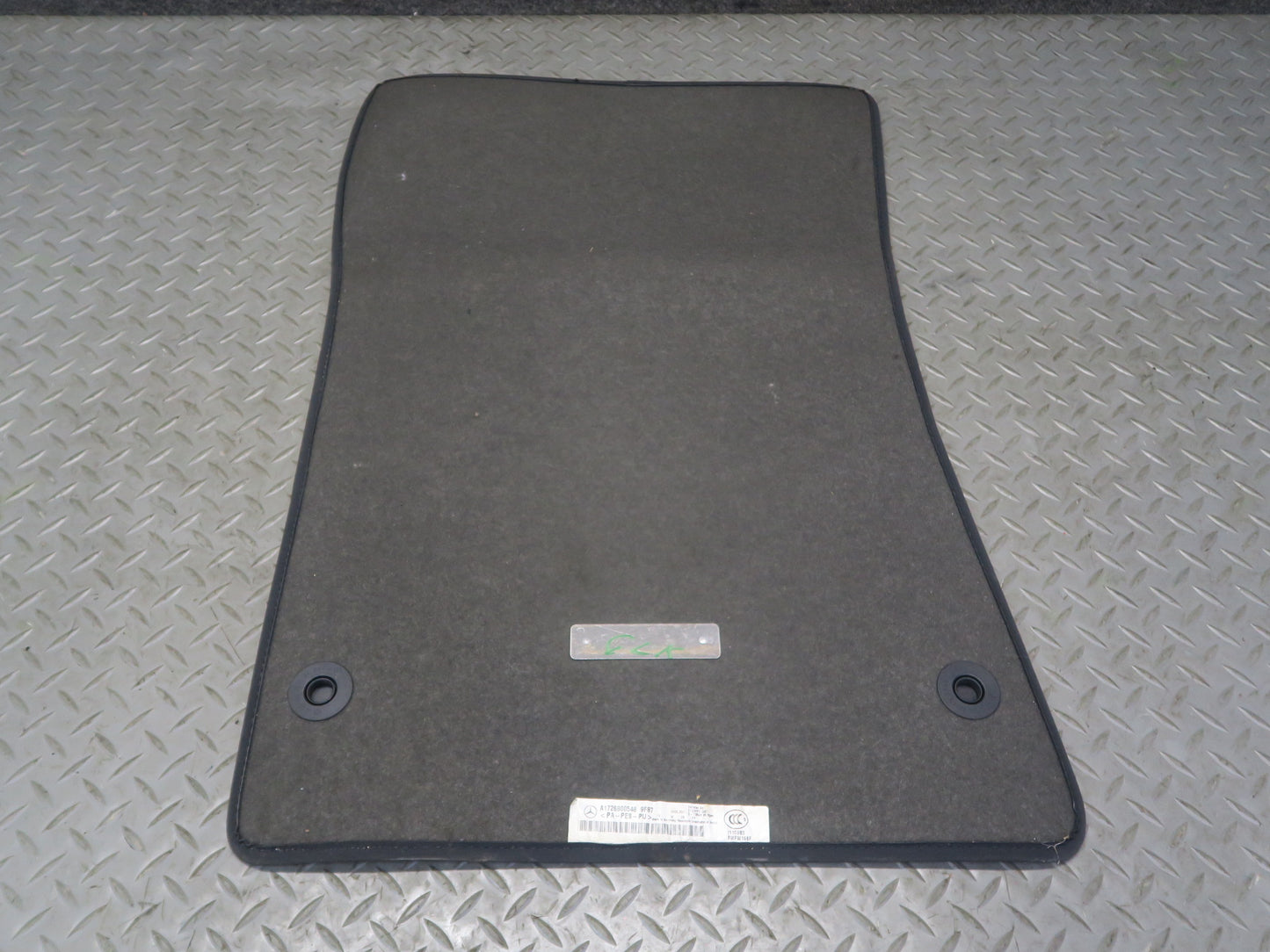 2012-2016 Mercedes R172 SLK Front Left & Right Side Floor MAT Carpet Cover Set