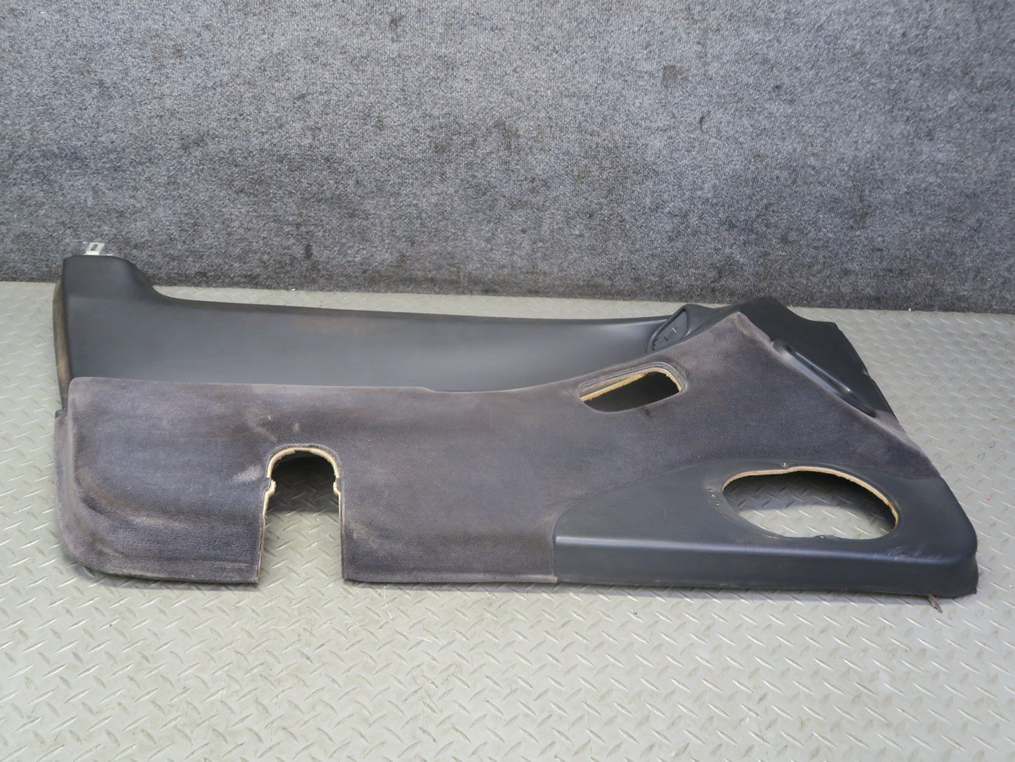 90-93 Nissan Z32 300ZX 2+0 Left Door Interior Trim Panel w Window Switch OEM