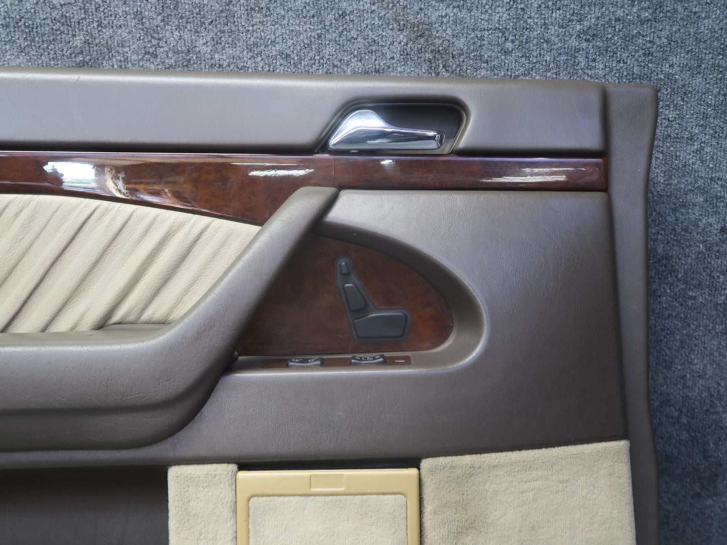 94-99 Mercedes W140 S500 Rear Left & Right Door Interior Trim Panel Set OEM