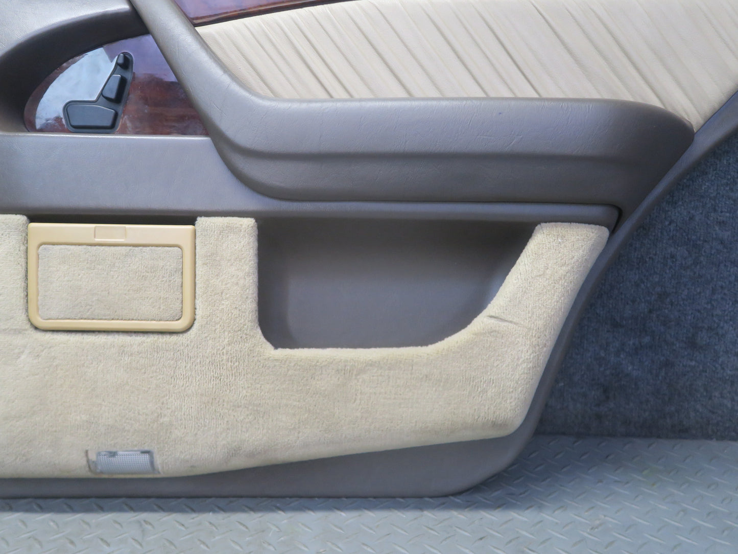 94-99 Mercedes W140 S500 Rear Left & Right Door Interior Trim Panel Set OEM