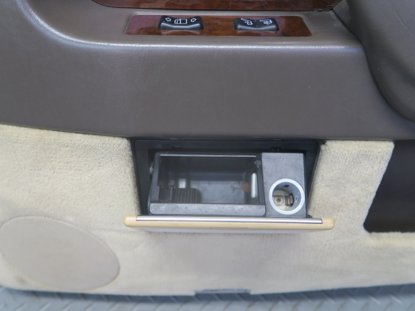 94-99 Mercedes W140 S500 Rear Left & Right Door Interior Trim Panel Set OEM