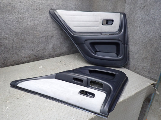 2003 Lexus JCE10L IS300 Sedan Set of 2 Rear Door Interior Trim Cover Panel OEM