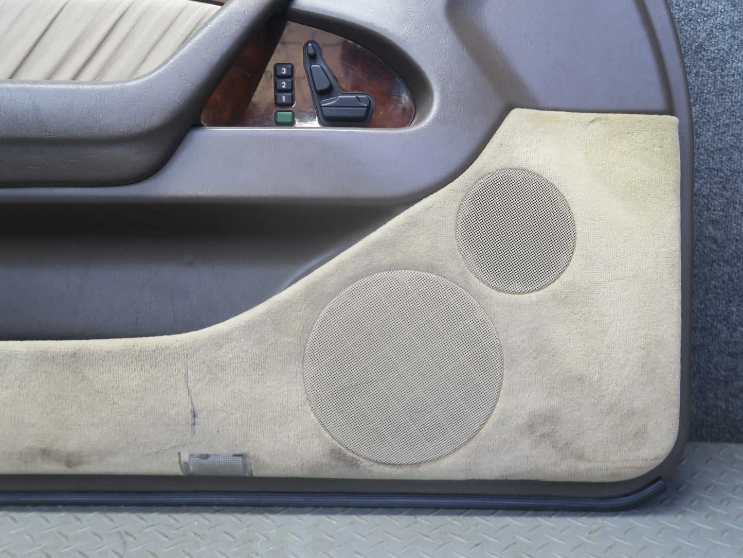 94-99 Mercedes W140 S500 Front Left & Right Door Interior Trim Panel Set OEM