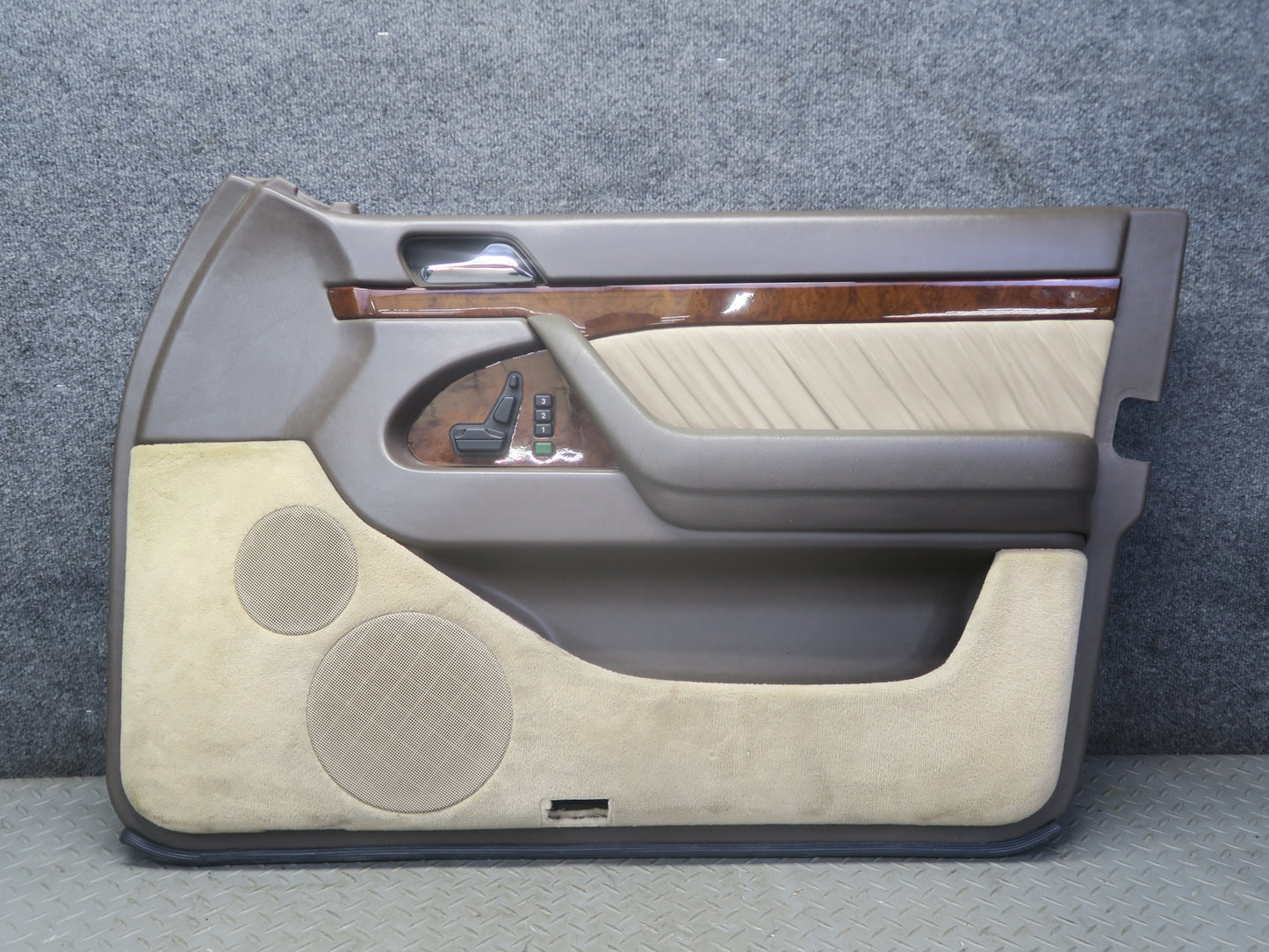 94-99 Mercedes W140 S500 Front Left & Right Door Interior Trim Panel Set OEM
