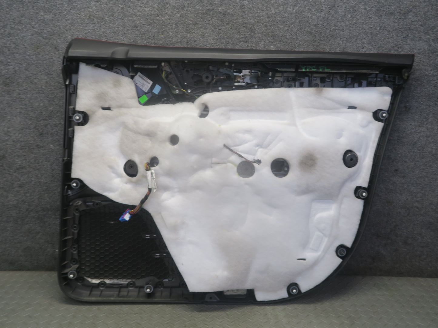2013-2018 Porsche Cayenne 958 GTS Set of 2 Front Door Alcantara Trim Panel Black