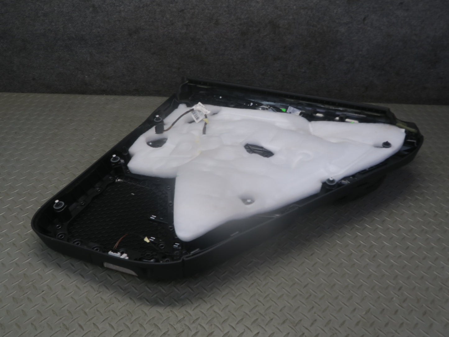 2013-2018 Porsche Cayenne 958 GTS Set of 2 Rear Door Alcantara Trim Panel Black
