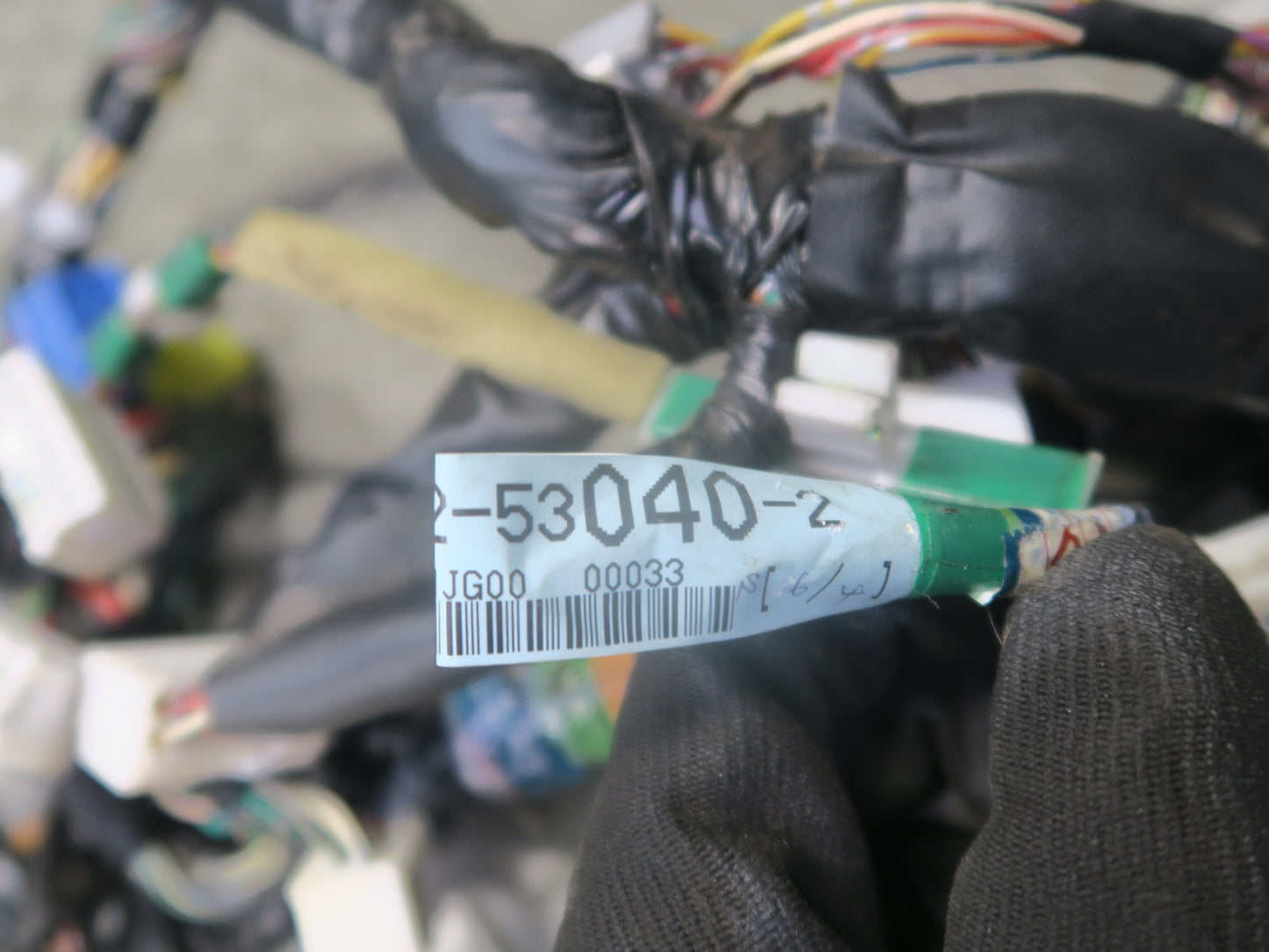 02-04 Lexus JCE10L IS300 A/T Dash Instrument Panel Wire Wiring Harness OEM