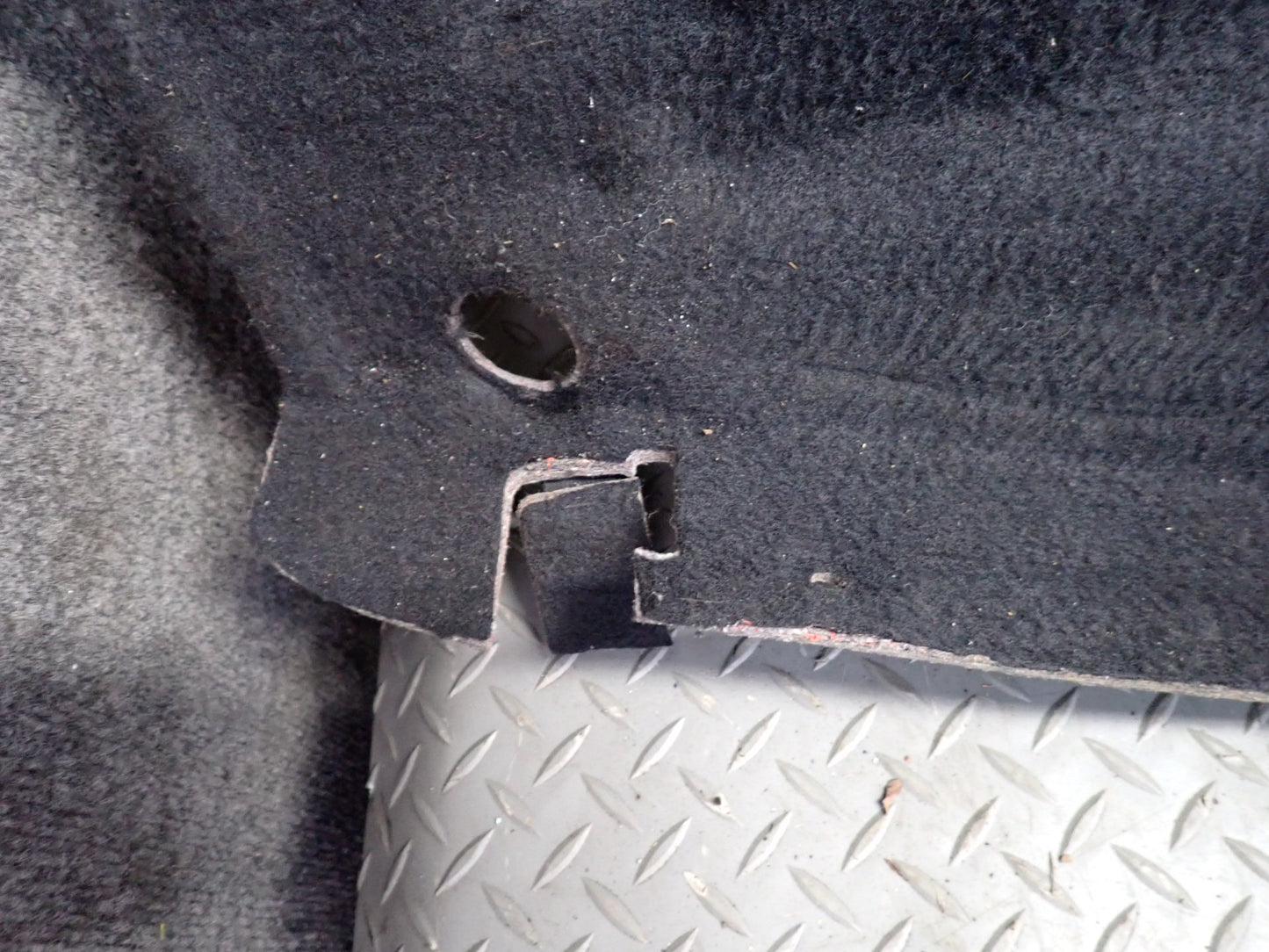 93-96 Nissan Z32 300ZX Convertible Rear Parcel Shelf Carpet Trim Panel OEM